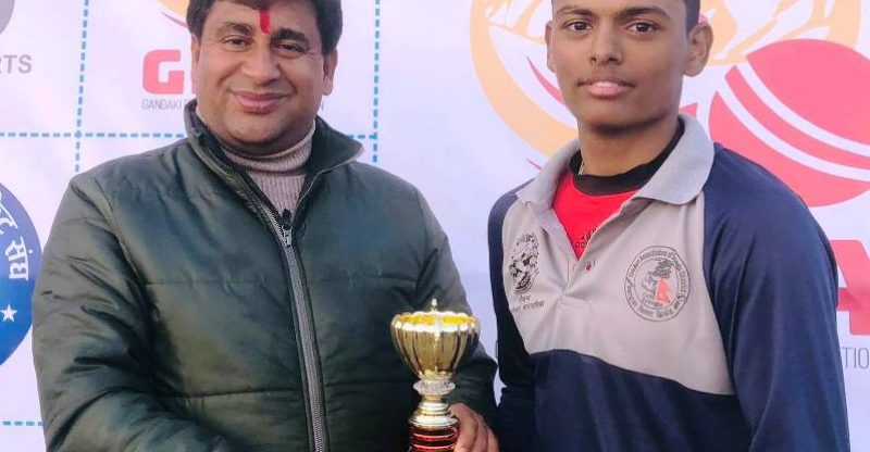 पोखरामा जारी क्रिकेटमा रोचक खेलमा स्याङजा २ विकेटले विजयी