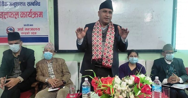 पुंजिगत खर्च कम्तिमा ८० प्रतिशत गर्ने गरी गति बढाउन मन्त्री बरालको निर्देशन