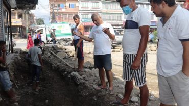 संसाद बरालको पहलमा तीन दिन पछि खानेपानी उपलब्ध