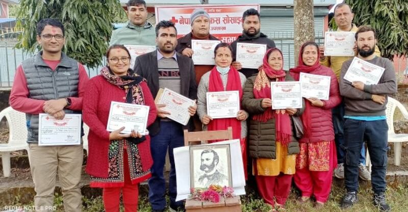 नेपाल रेडक्रस सोसाइटी पोखरा ७ उपशाखाको सभापतिमा भोजराज बराल