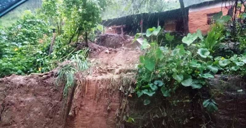 कास्कीको रुपा गाउँपालिकामा पहिरो जना एक युवतीको मृत्यु