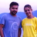गायक सन्तोष बस्याल र गायिका समिक्षा अधिकारी