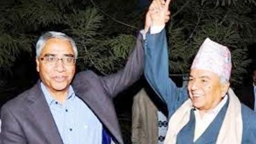 शेरबहादुर देउवा र रामचन्द्र पौडेल