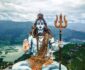 पुम्दीकोटको ५१ फिट अग्लो शिव मूर्ति