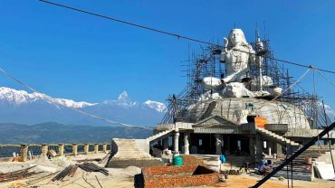 पोखराको पुम्दीकोटमा ५१ फिट अग्लो शिव मूर्ति