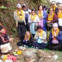 सिद्ध बराह तपोवन सन्यास आश्रममा हुनमानको विशाल मुत्ति सगँ परिक्रमा पदमार्ग बन्ने