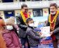 युनाईटेड क्लवद्धारा ताङतिङका ५३ विद्यार्थीलाई न्यानो कपडा वितरण